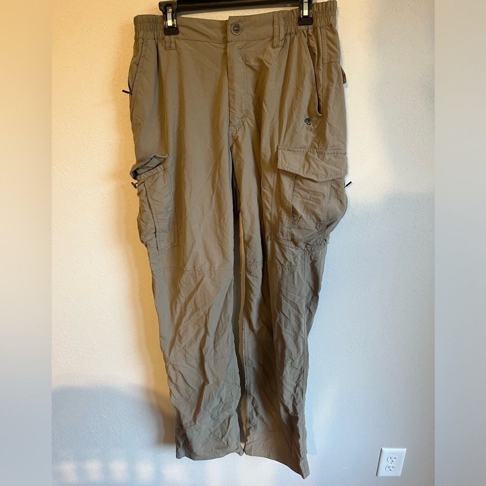 Mens L Tan/Brown Lightweight Gorpcore Craghopper Cargo Pants